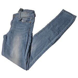 P&P Premium Jeans Womens Size 5 Skinny Low Rise Light Wash Denim Pants Juniors